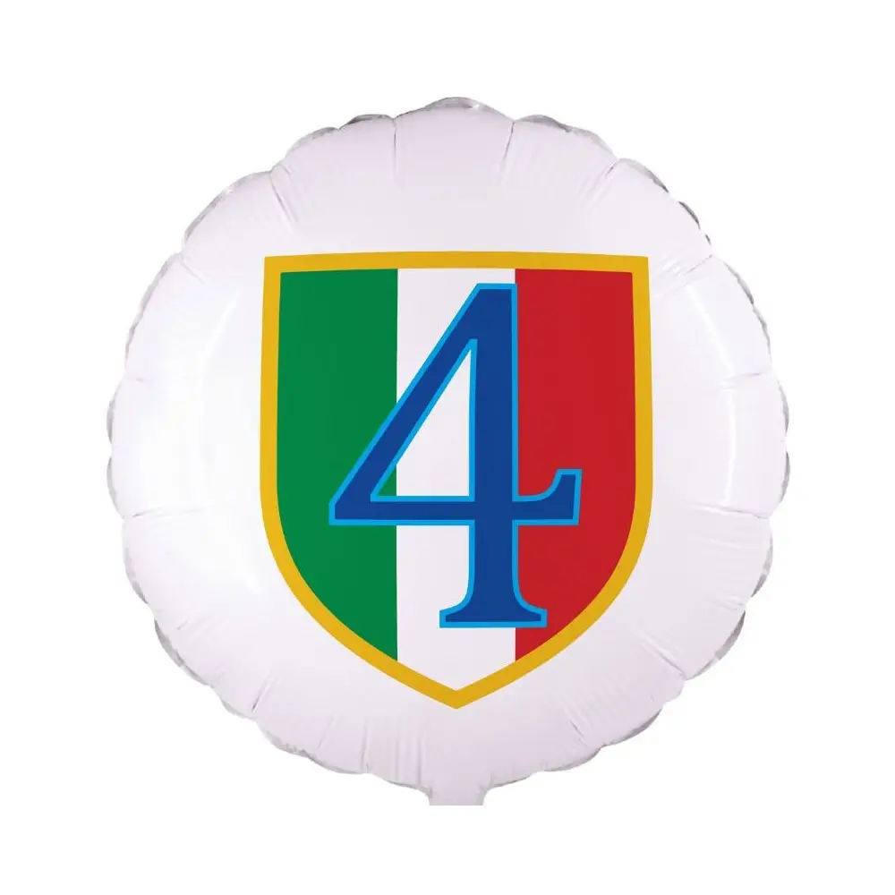 Palloncino foil tondo 43 cm scudetto Napoli PAL5511-18