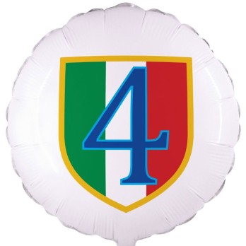 Palloncino foil tondo 43 cm scudetto Napoli PAL5511-18