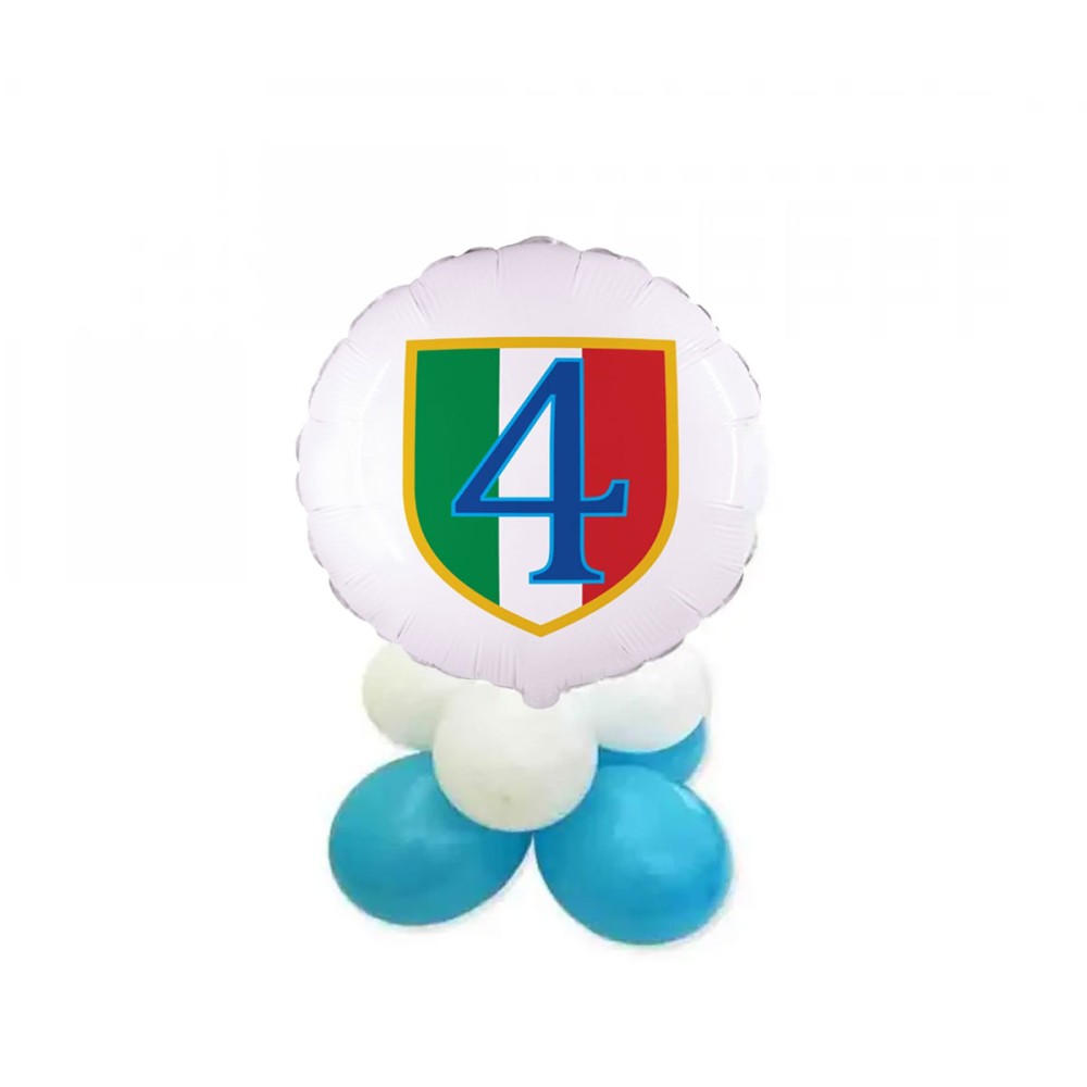 Centrotavola Palloncini Napoli scudetto 4