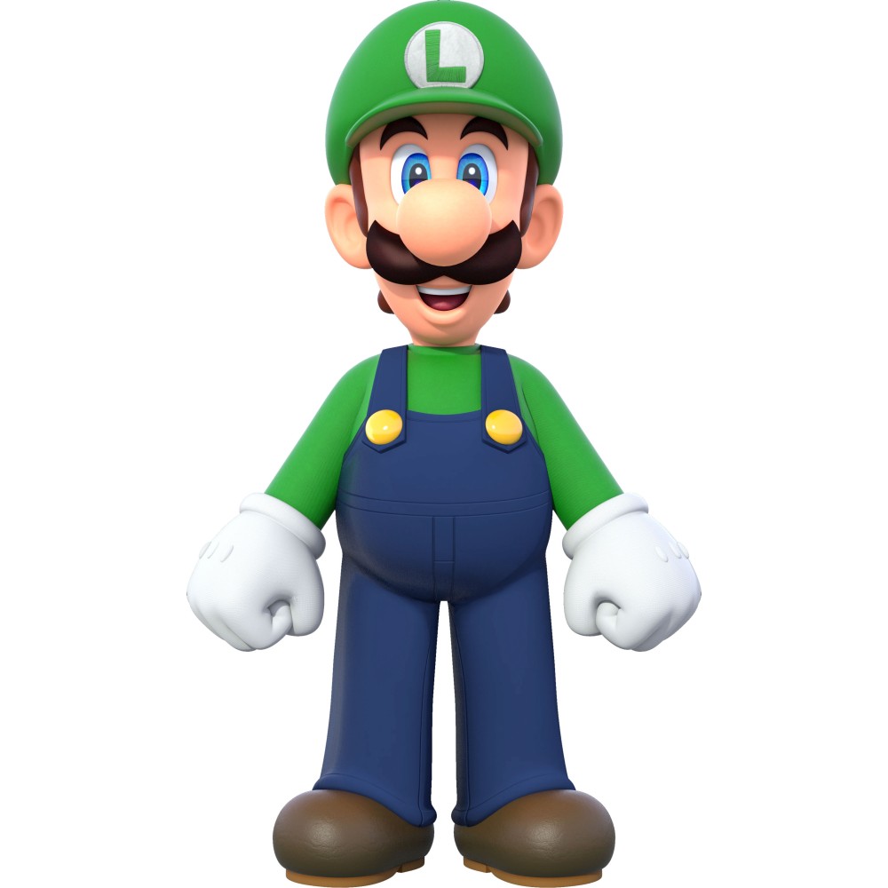 Sagoma in polistirolo Super Luigi 60 cm