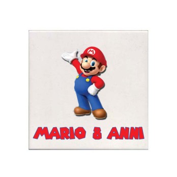 Mattonelle magnete Super Mario Personalizzabile 10 pz