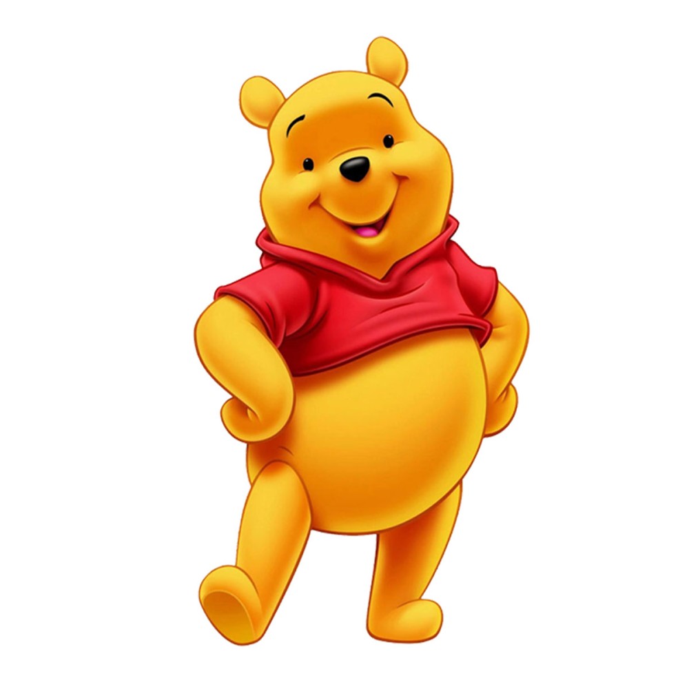 Sagoma in polistirolo Winnie the Pooh - 60 cm