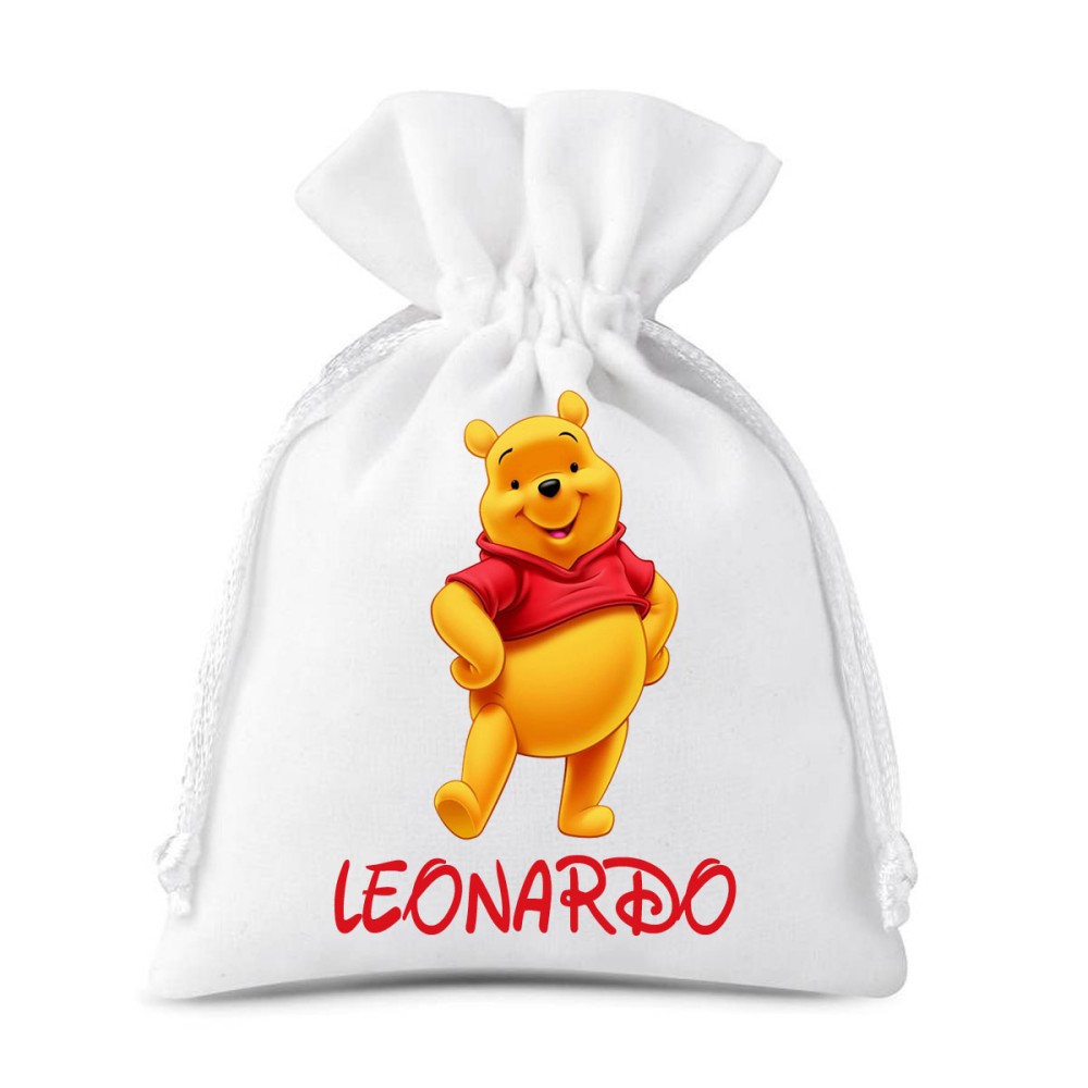 10 Sacchetti Winnie the Pooh personalizzabili