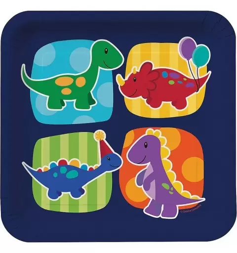 KIT N29 COORDINATO TAVOLA BAMBINO LITTLE DINO
