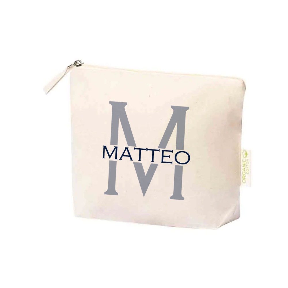 Trousse personalizzabile con iniziale e nome