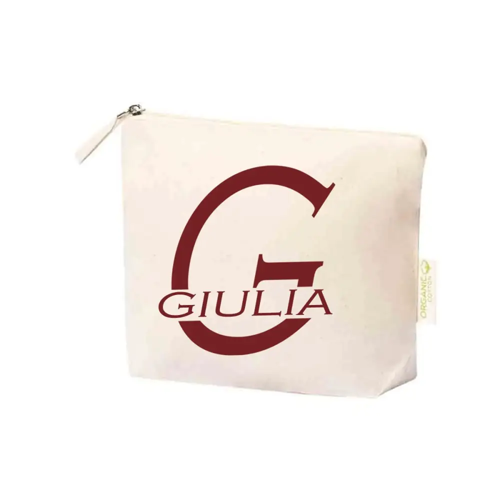 Trousse personalizzabile con iniziale e nome