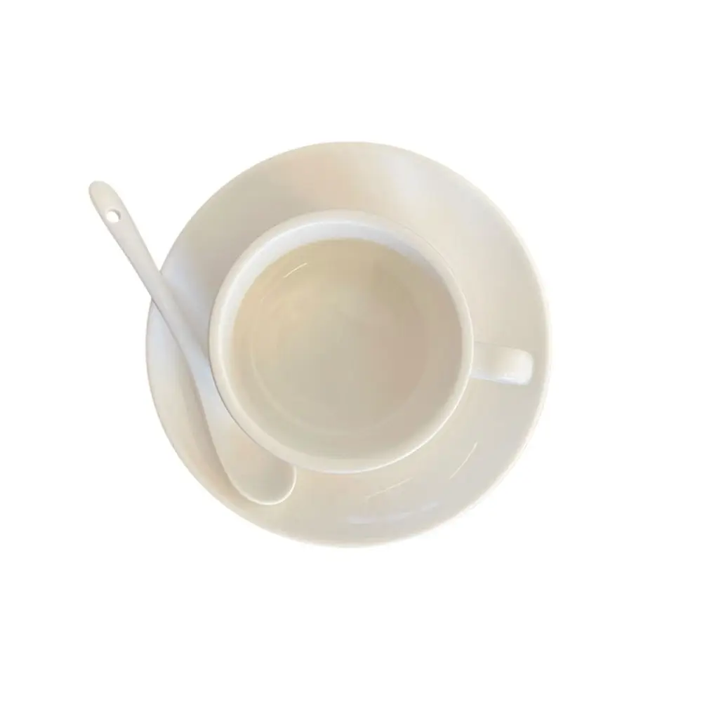 Tazzina per caffè in ceramica Personalizzabile Con piattino e cucchiaino 1pz