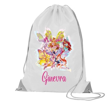 Sacca Zaino in nylon Winx - 5 pz