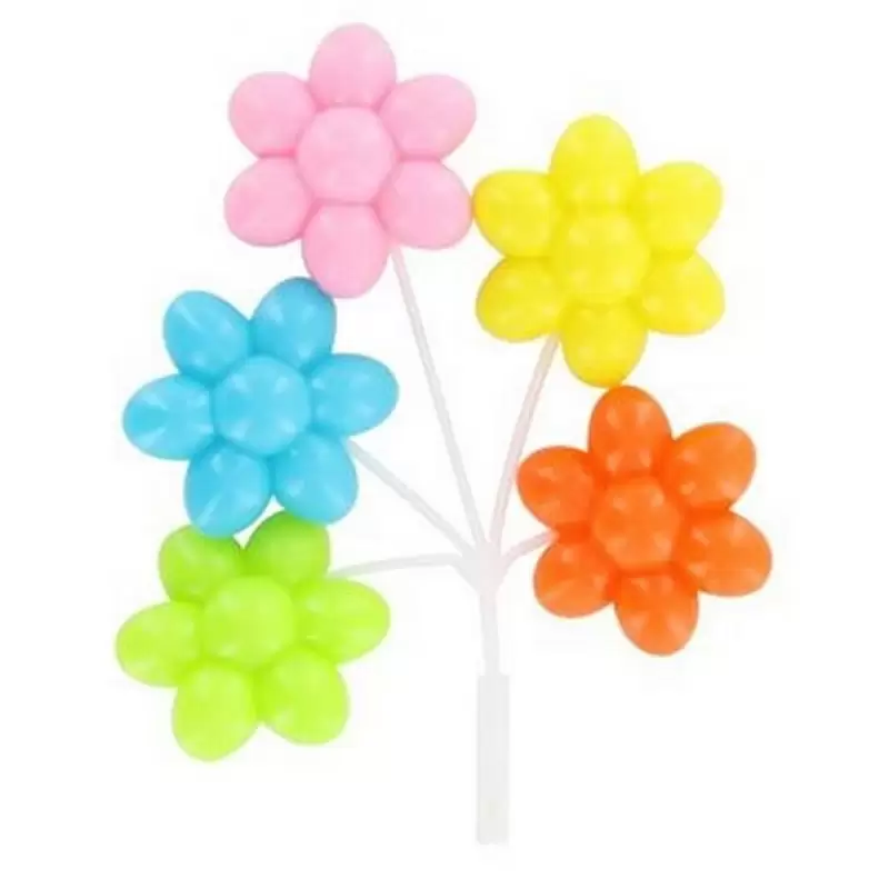 21906 KIT DECORAZIONE TORTA PAPERINA FESTA A TEMA CAKE DESIGN DAISY BAMBINA 