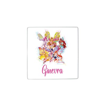 Mattonella magnete Winx Personalizzabile 10 pz