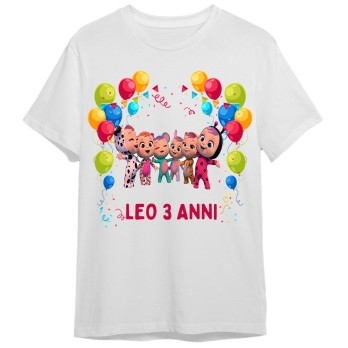 Maglietta personalizzata per festa compleanno Cry Babies