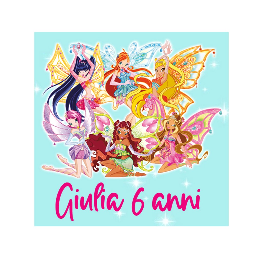 48 Adesivi Winx personaIizzabili