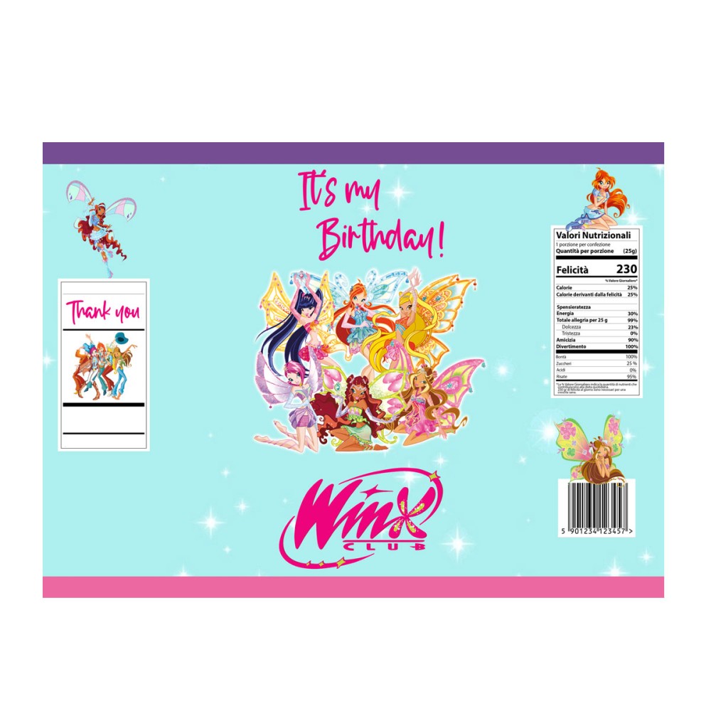 Patatine Winx - 10 pz