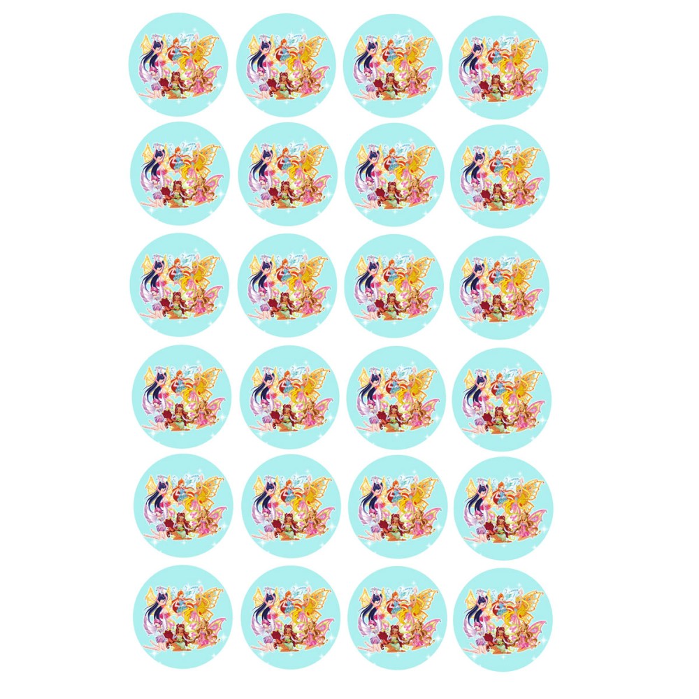 Mini cialde Winx - 24 PZ