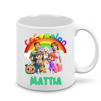 Tazza Cocomelon personalizzabile