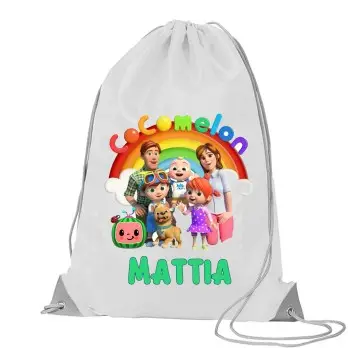 Sacca Zaino in nylon Cocomelon - 5 pz