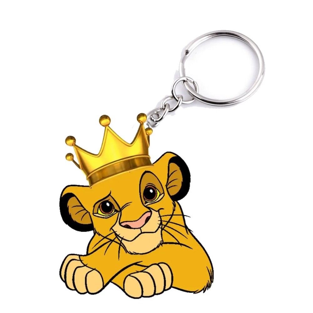 Portachiavi in Plexiglass Simba re Leone - 10 pz