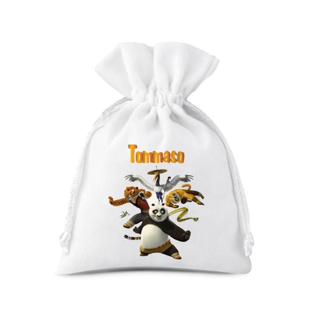10 Sacchetti Kung fu Panda personalizzabili