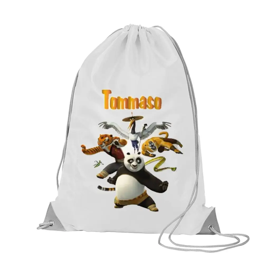 Sacca Zaino in nylon Kung fu Panda - 5 pz