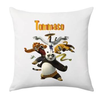 Cuscino Kung fu Panda personalizzabile - 1 pz