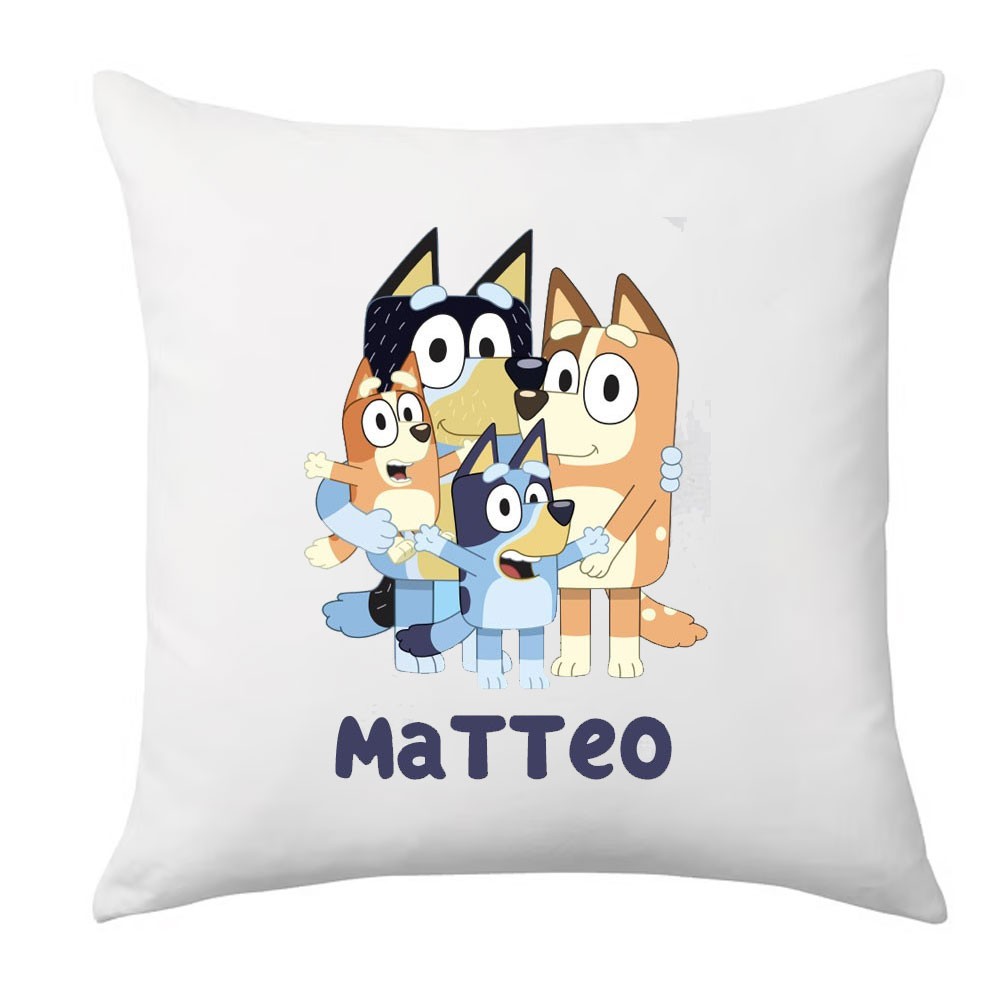 Cuscino Bluey personalizzabile - 1 pz