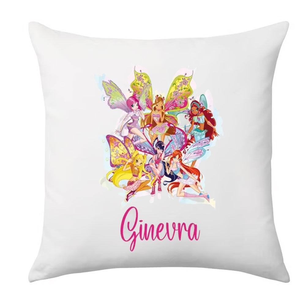 Cuscino Winx personalizzabile - 1 pz