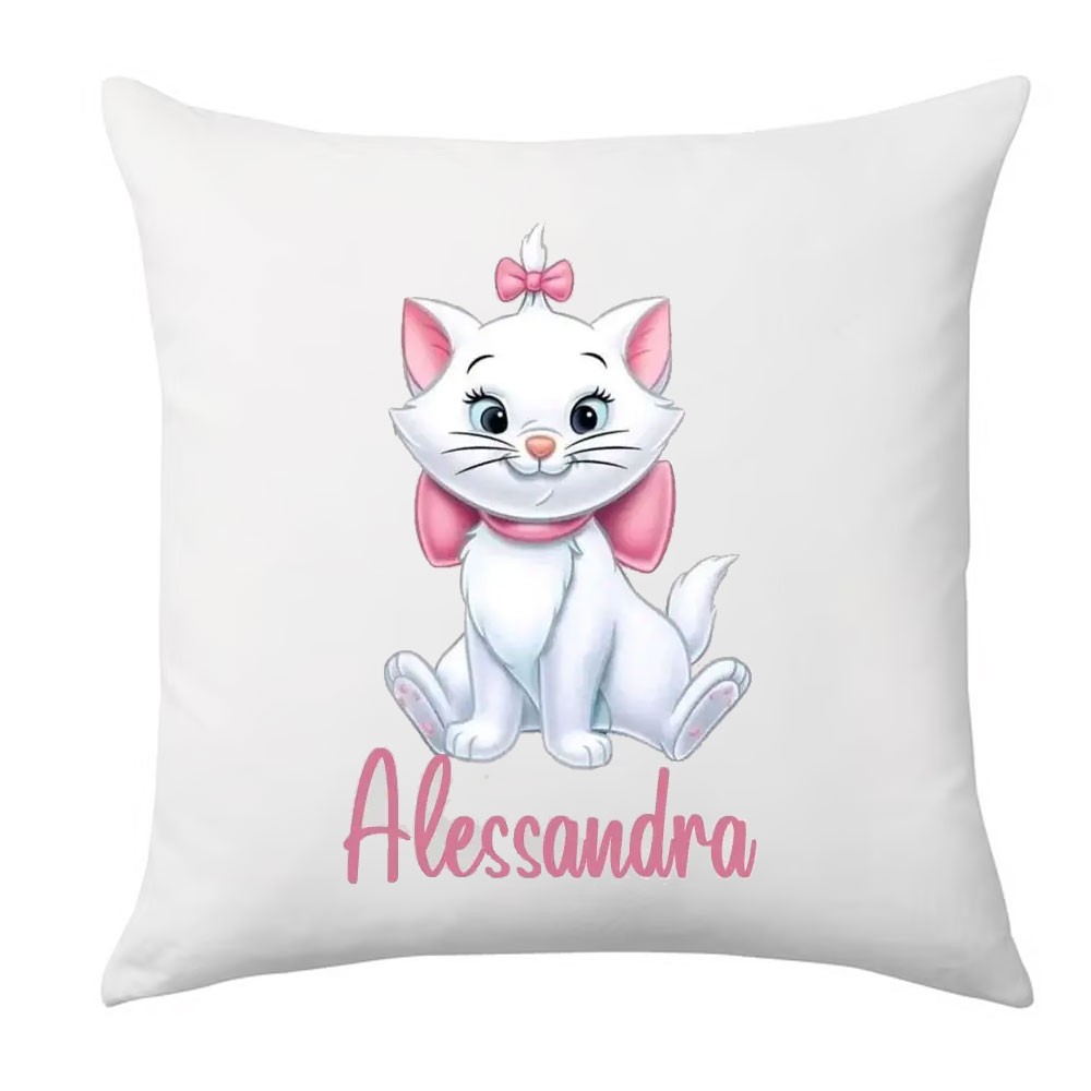 Cuscino Minù Aristogatti personalizzabile - 1 pz