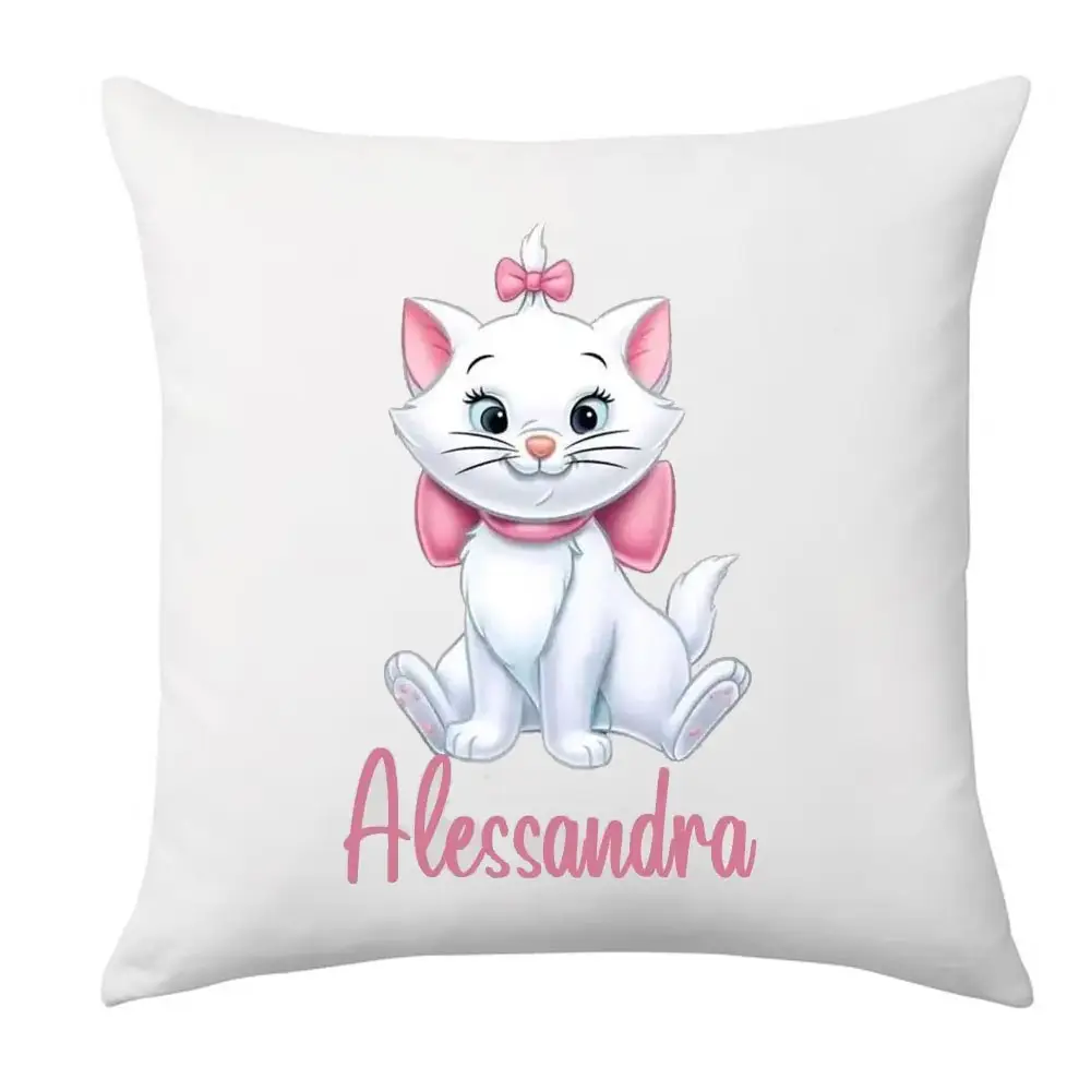 Cuscino Minù Aristogatti personalizzabile - 1 pz