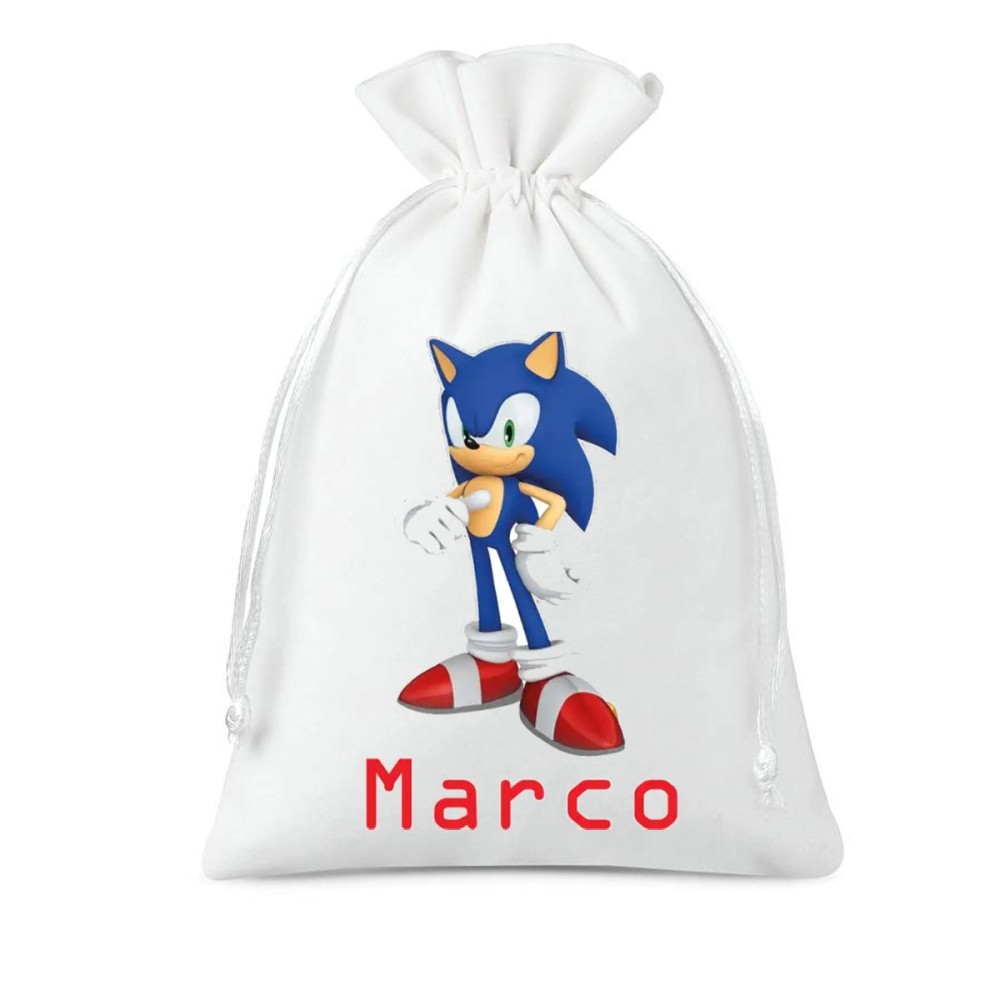 10 Sacchetti Sonic personalizzabili
