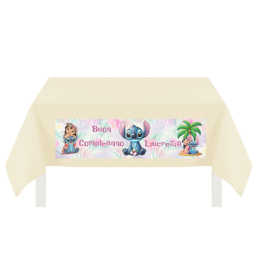 Tovaglia TNT con stampa personalizzabile Stitch