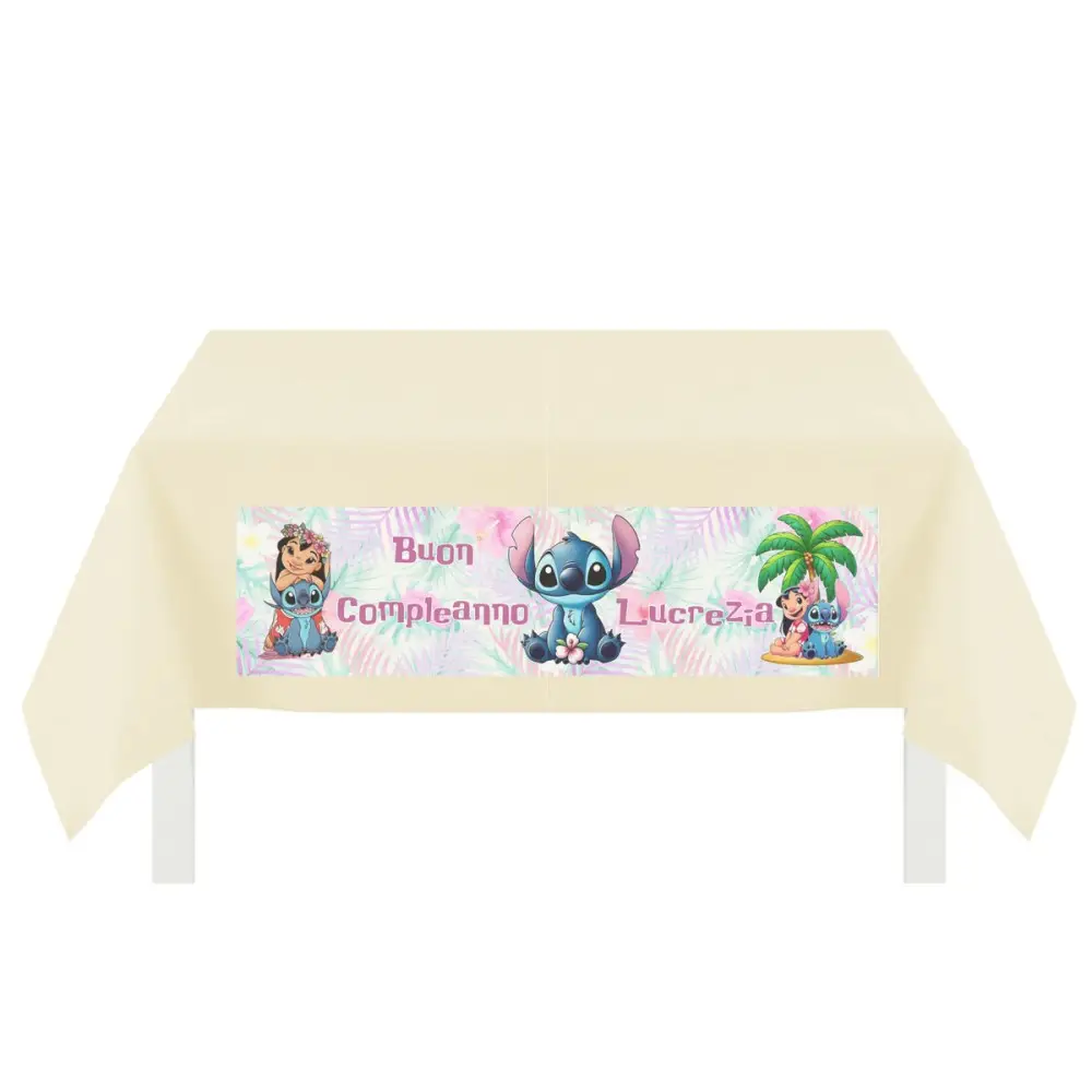 Tovaglia TNT con stampa personalizzabile Stitch
