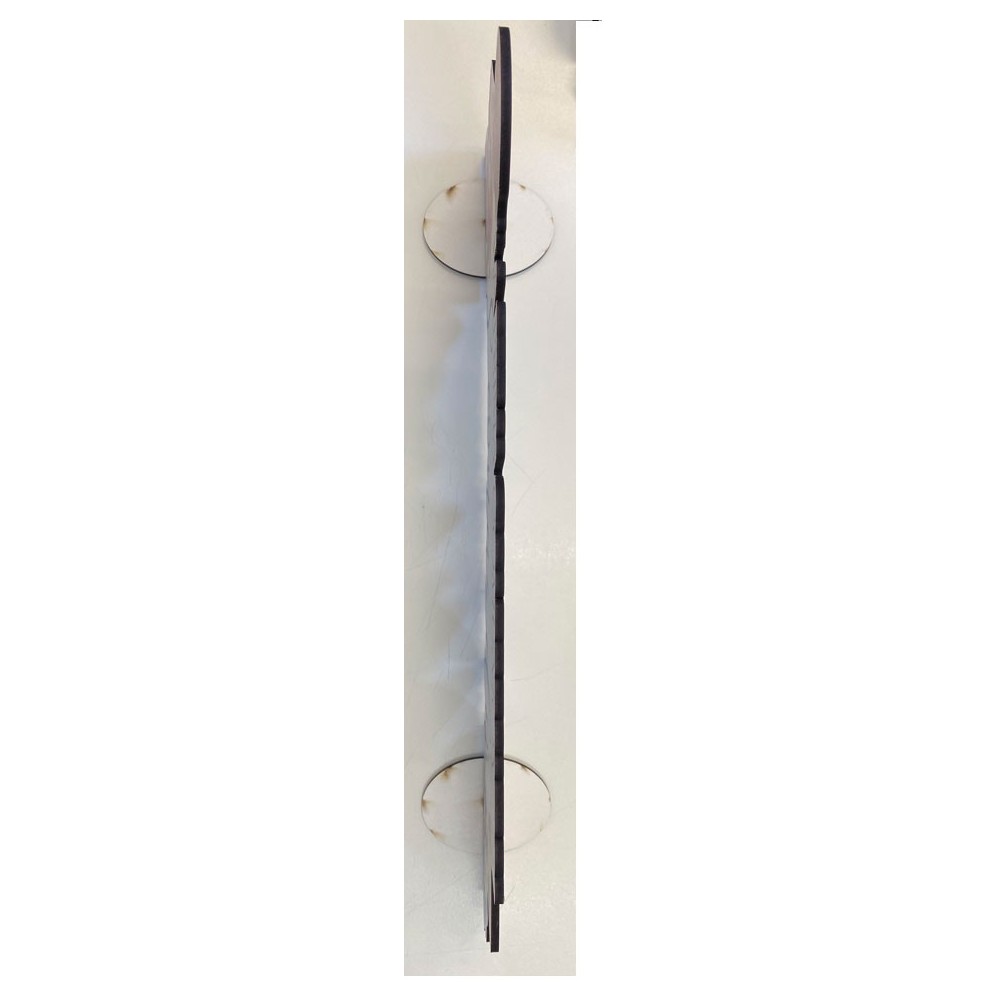 Scritta MDF prima comunione Romantic Girl personalizzabile