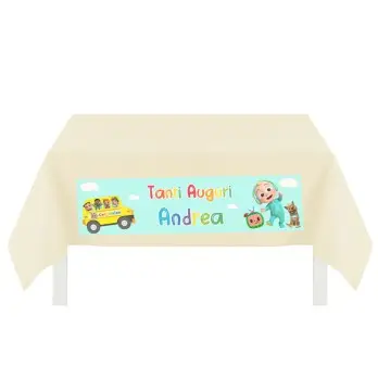 Tovaglia TNT con stampa personalizzabile Cocomelon