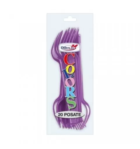 KIT 34 - FROZEN REGNO DI GHIACCIO + FORCHETTE E PALLONCINI LILLA E CELESTE
