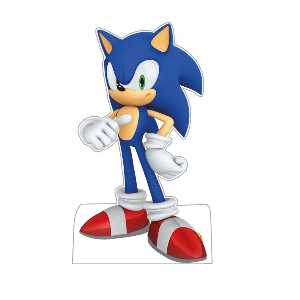 Sagoma in MDF Sonic - 85 cm con supporto
