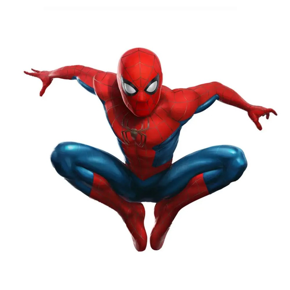 Sagoma in MDF Spiderman - 85 cm con supporto
