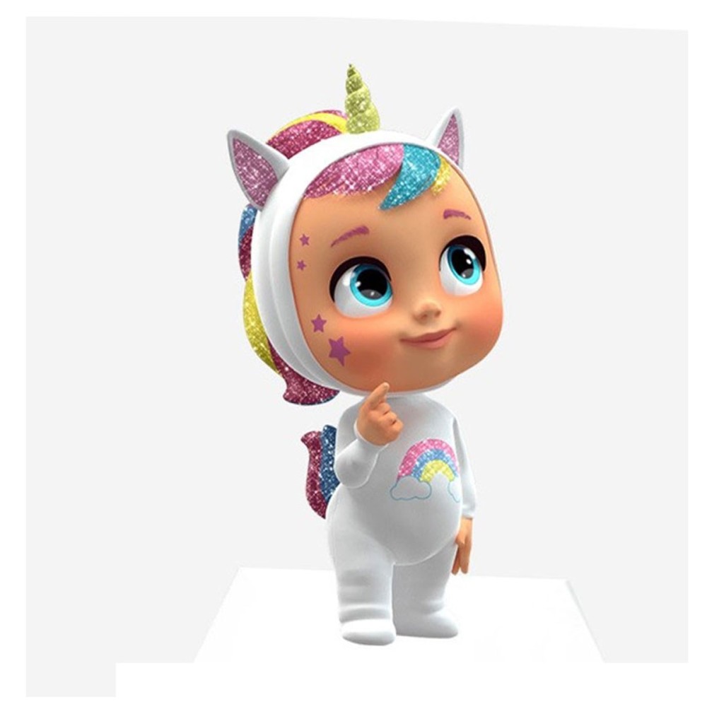 Sagoma in MDF Cry Babies - 85 cm con supporto