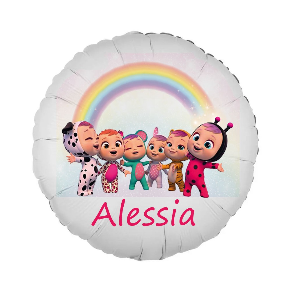 Palloncino foil personalizzabile Cry Babies