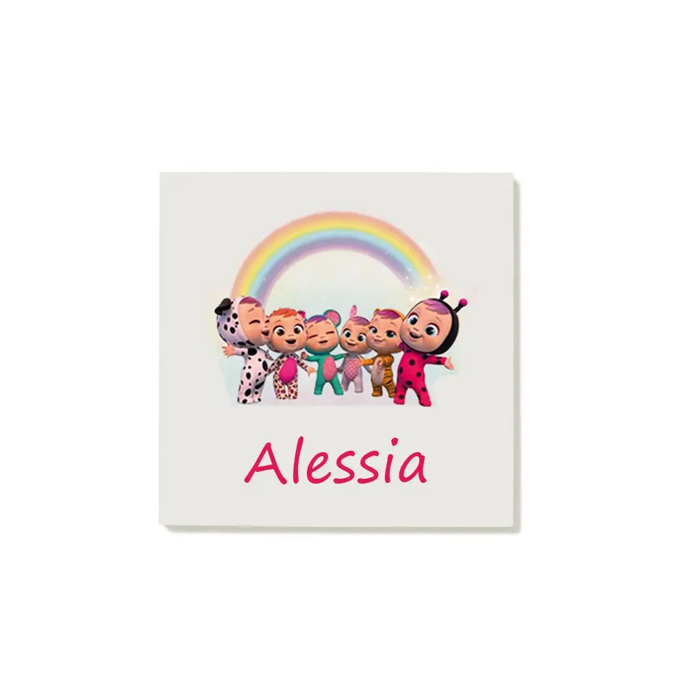Mattonella magnete Cry Babies Personalizzabile 10 pz