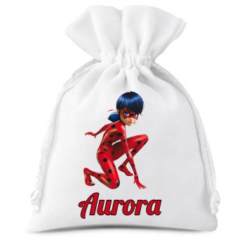 10 Sacchetti Ladybug Miraculus personalizzabili
