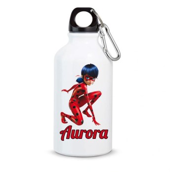 Borraccia Ladybug Miraculus personalizzata