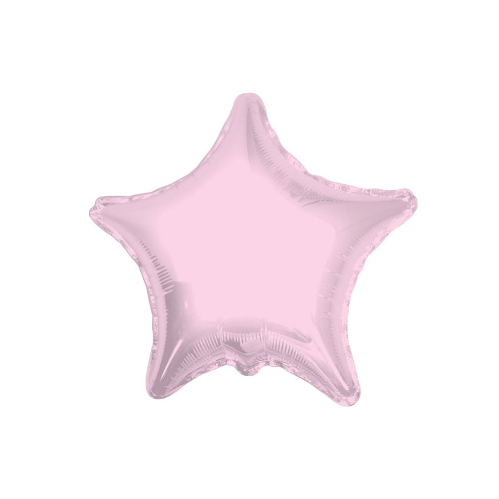 5 mini shape Mylar stella rosa 9\'\' 34078-09/02
