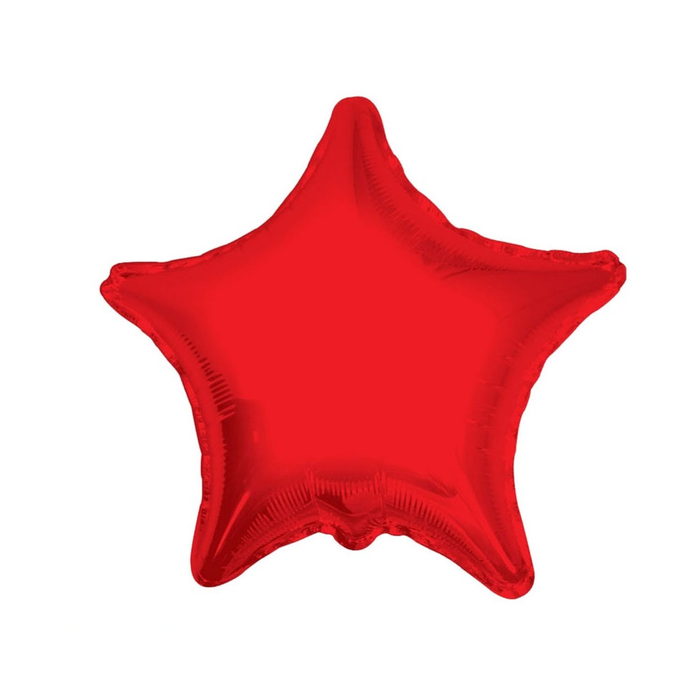 Mylar Stella Rosso 36 91 cm 6581087-01