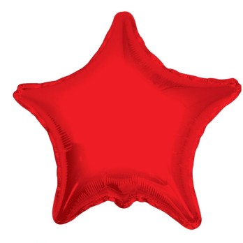 Mylar Stella Rosso 36 91 cm 6581087-01