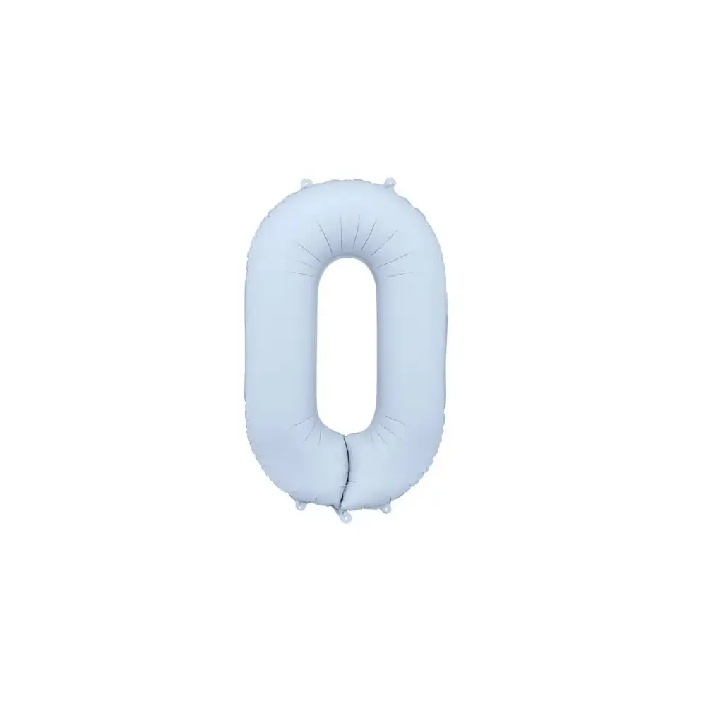 Palloncino foil opaco 0 blu nebbia 86 cm 34\'\'  FB1T-0-093