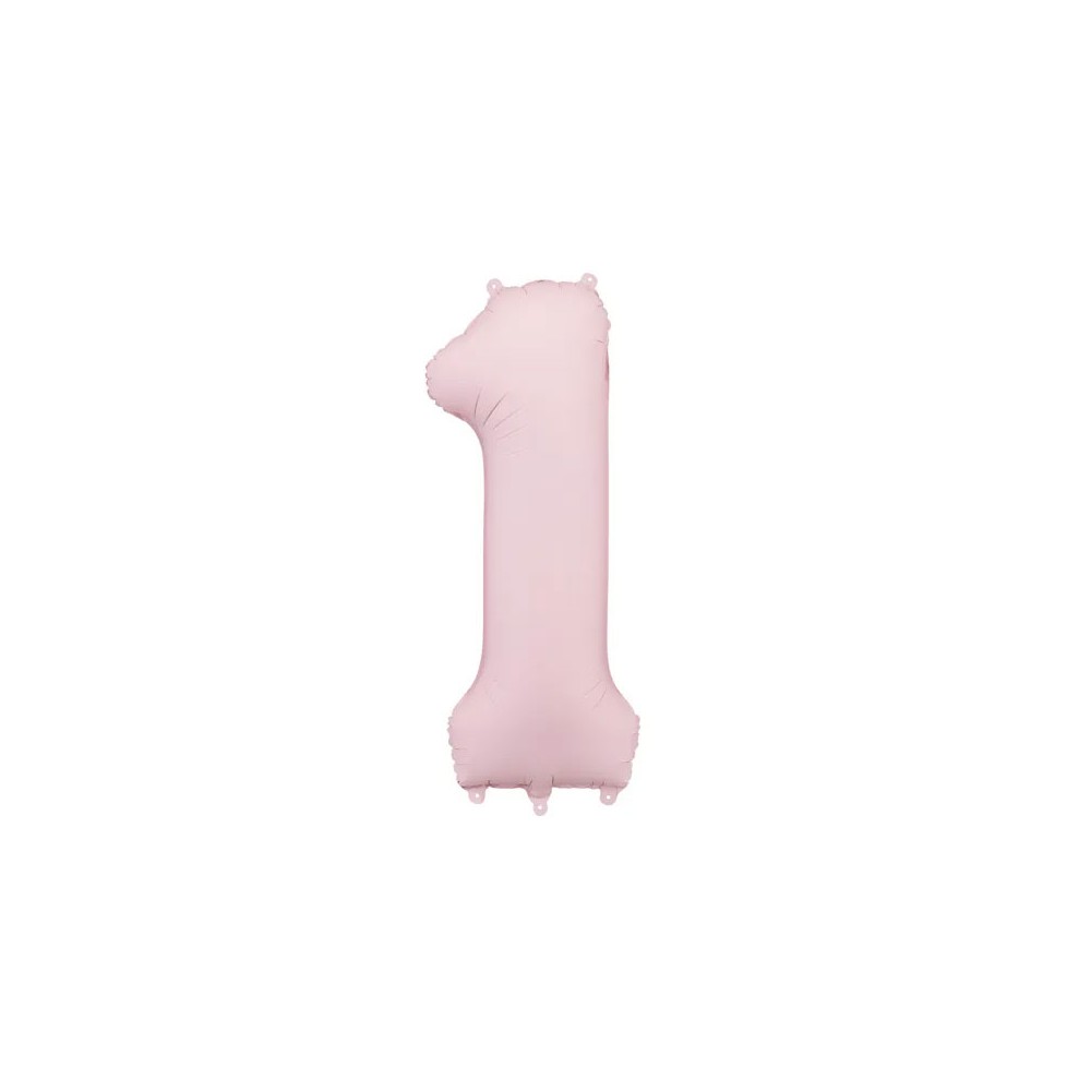 Palloncino foil opaco 1 rosa chiaro 86 cm 34\'\' FB1T-1-081J