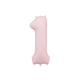 Palloncino foil opaco 1 rosa chiaro 86 cm 34\'\' FB1T-1-081J