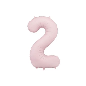 Palloncino foil opaco 2 rosa chiaro 86 cm 34\'\' FB1T-2-081J