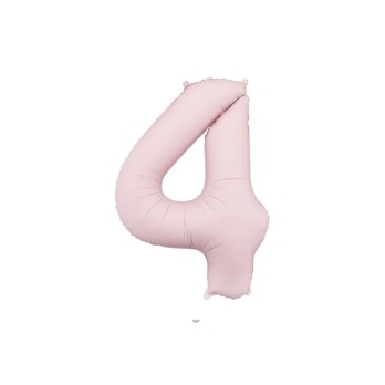 Palloncino foil opaco 4 rosa chiaro 86 cm 34\'\' FB1T-4-081J