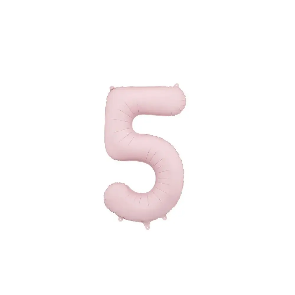 Palloncino foil opaco 5 rosa chiaro 86 cm 34\'\' FB1T-5-081J
